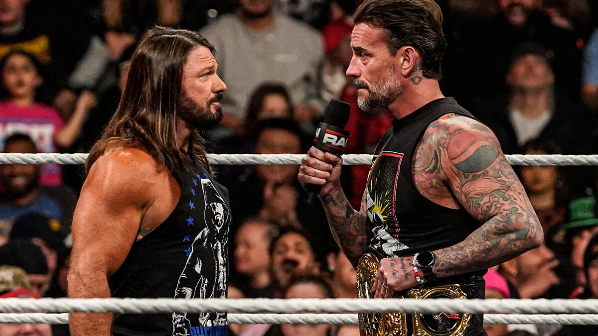 CM Punk Shares Emotional Moment With AJ Styles After WWE Raw