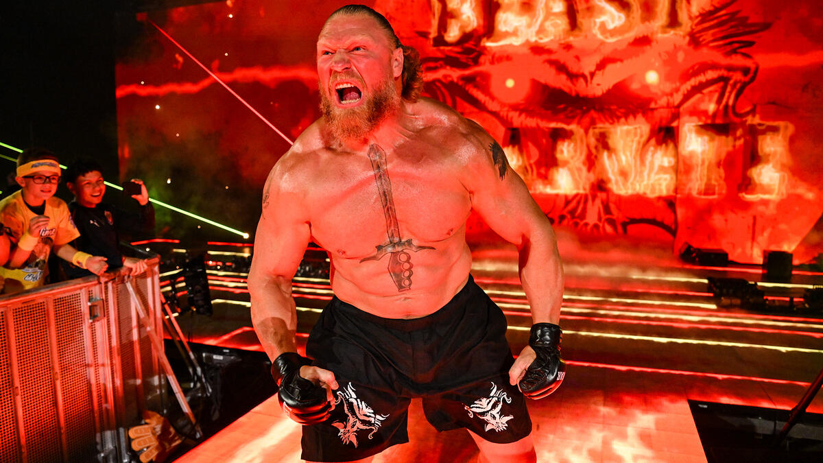 Brock Lesnar Announces WWE Royal Rumble Entry