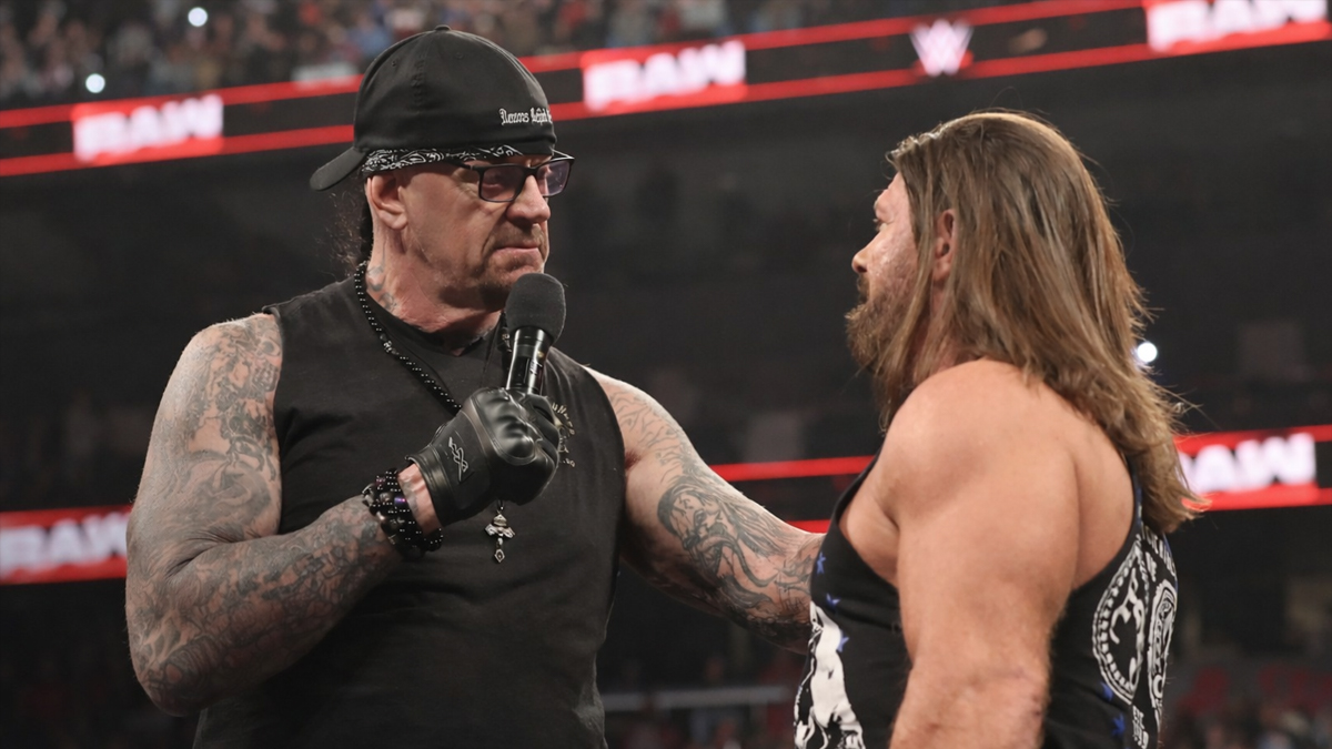 The Undertaker Interrupts AJ Styles Retirement On WWE Raw