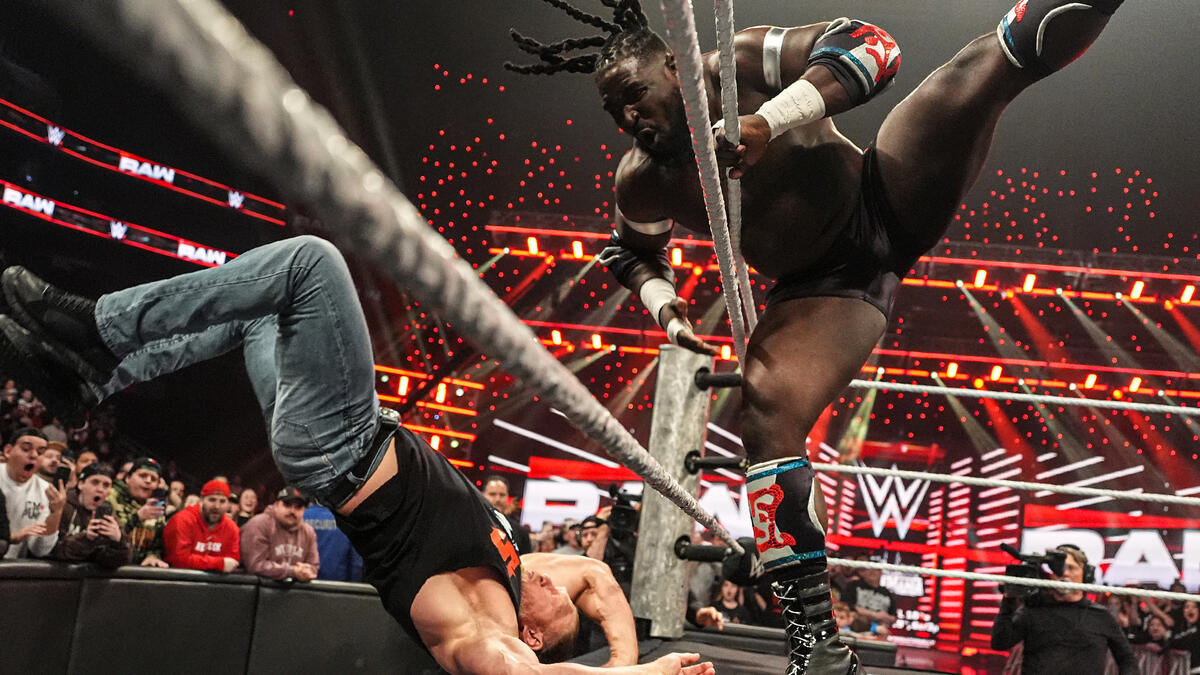 Big E Praises Oba Femi For Handling Of Brock Lesnar Moment