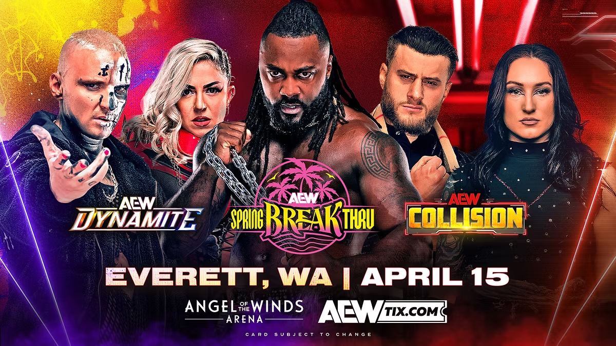 AEW Announces Three Title Matches For Dynamite Spring BreakThru