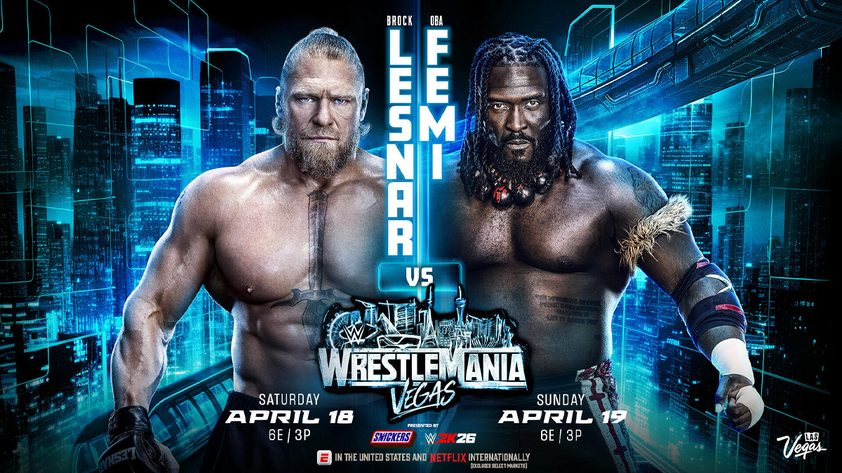 WWE Hall Of Famer Says Brock Lesnar Will “Make” Oba Femi At WrestleMania 42