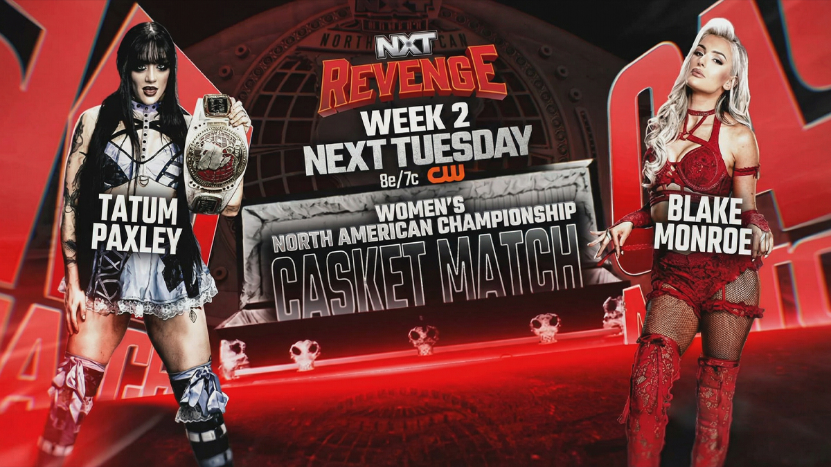Casket Match Set For WWE NXT Women’s North American Title