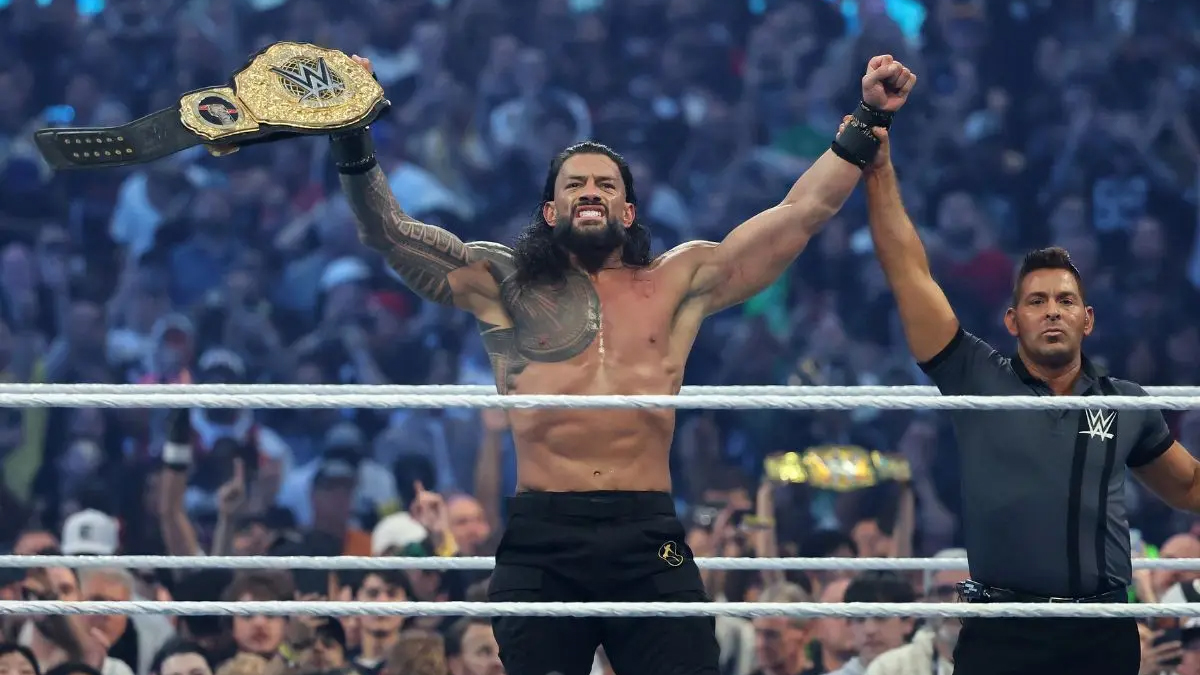 Roman Reigns Wins World Heavyweight Title At WrestleMania 42