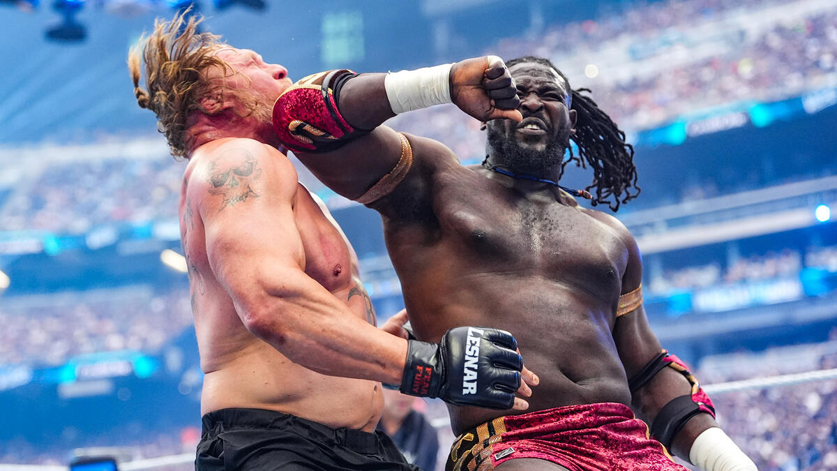 Oba Femi Addresses Victory Over Brock Lesnar: 