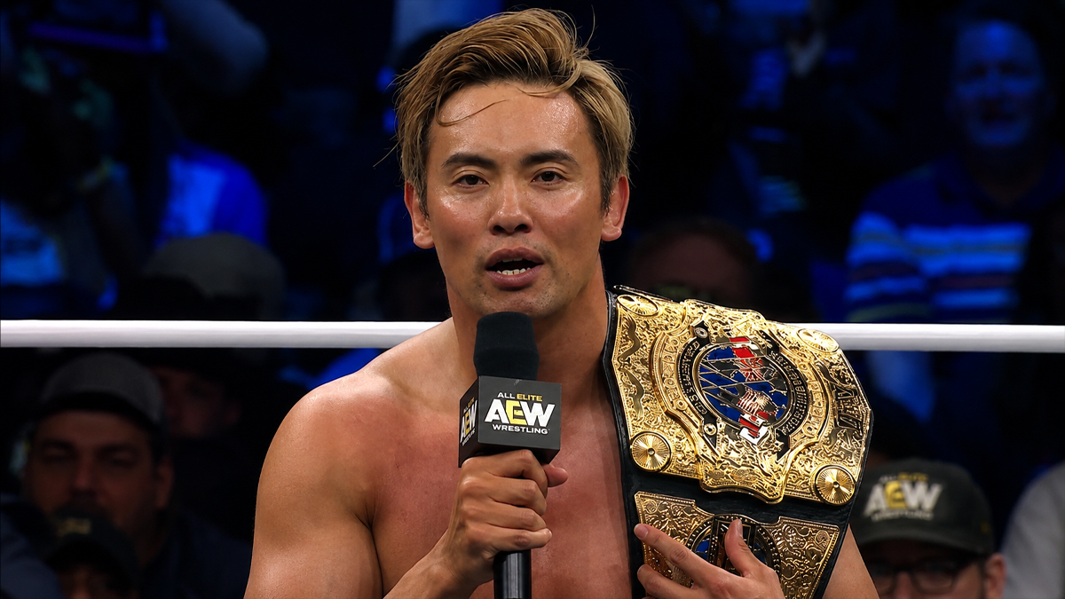 Kazuchika Okada AEW Title Match Pulled Due To Family Reasons