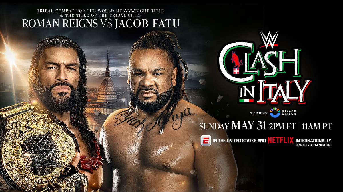Roman Reigns Vs. Jacob Fatu Tribal Combat Match Official