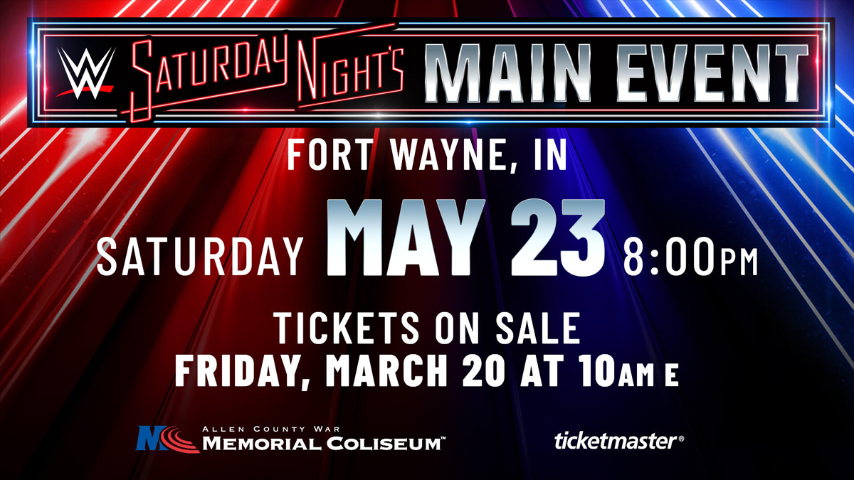 WWE Saturday Night's Main Event May 23, 2026