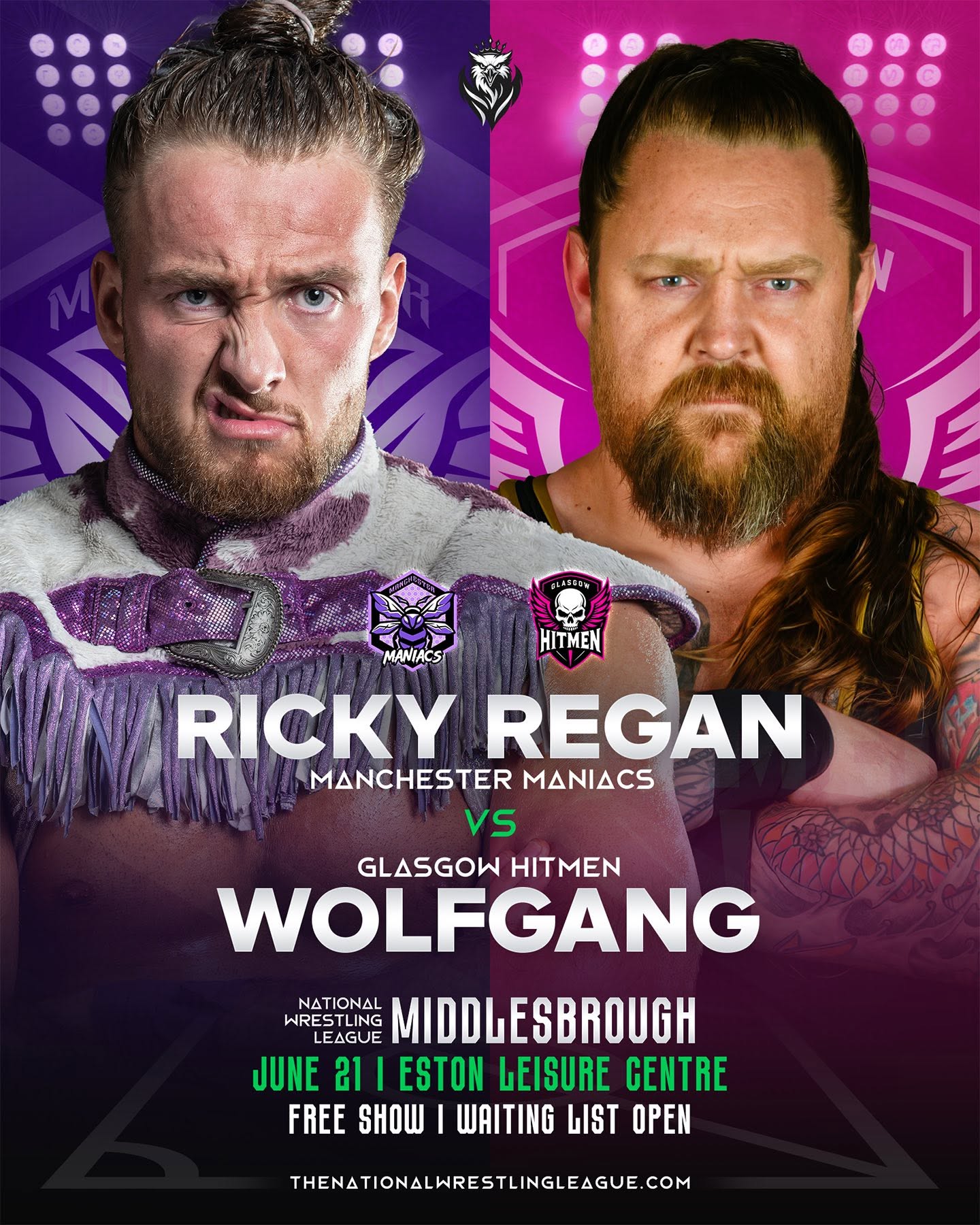 Ricky Regan vs Wolfgang