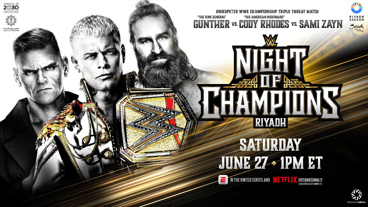 WWE Night Of Champions 2026 Poster