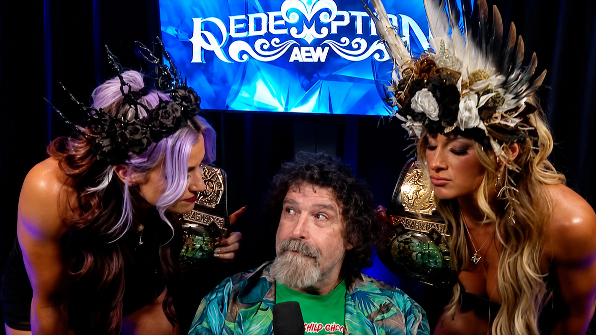 Mick Foley Explains Awkward AEW Redemption Segment