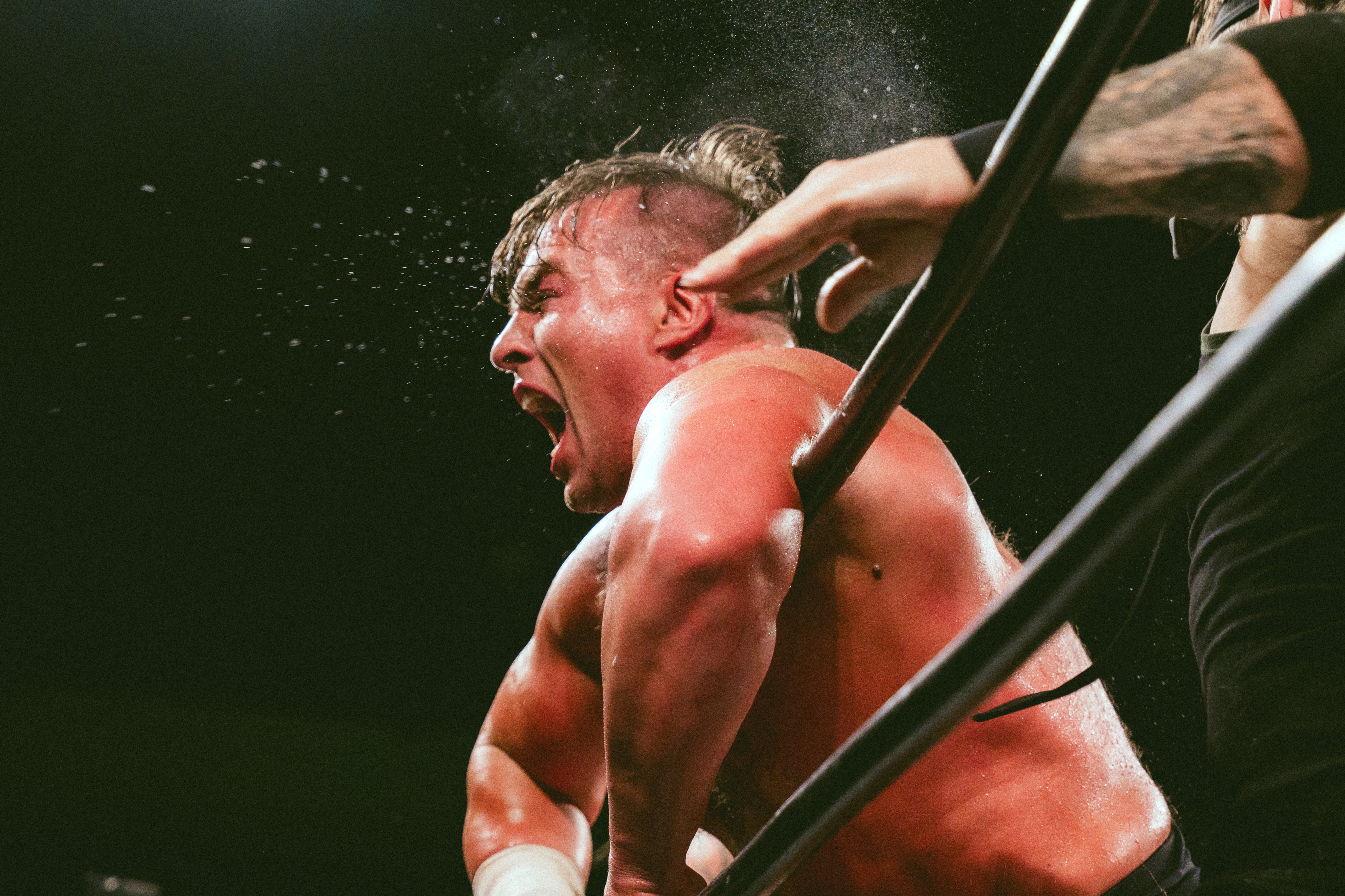 Joe Coffey in the 2026 MLW Battle Riot. Photo courtesy of MLW.