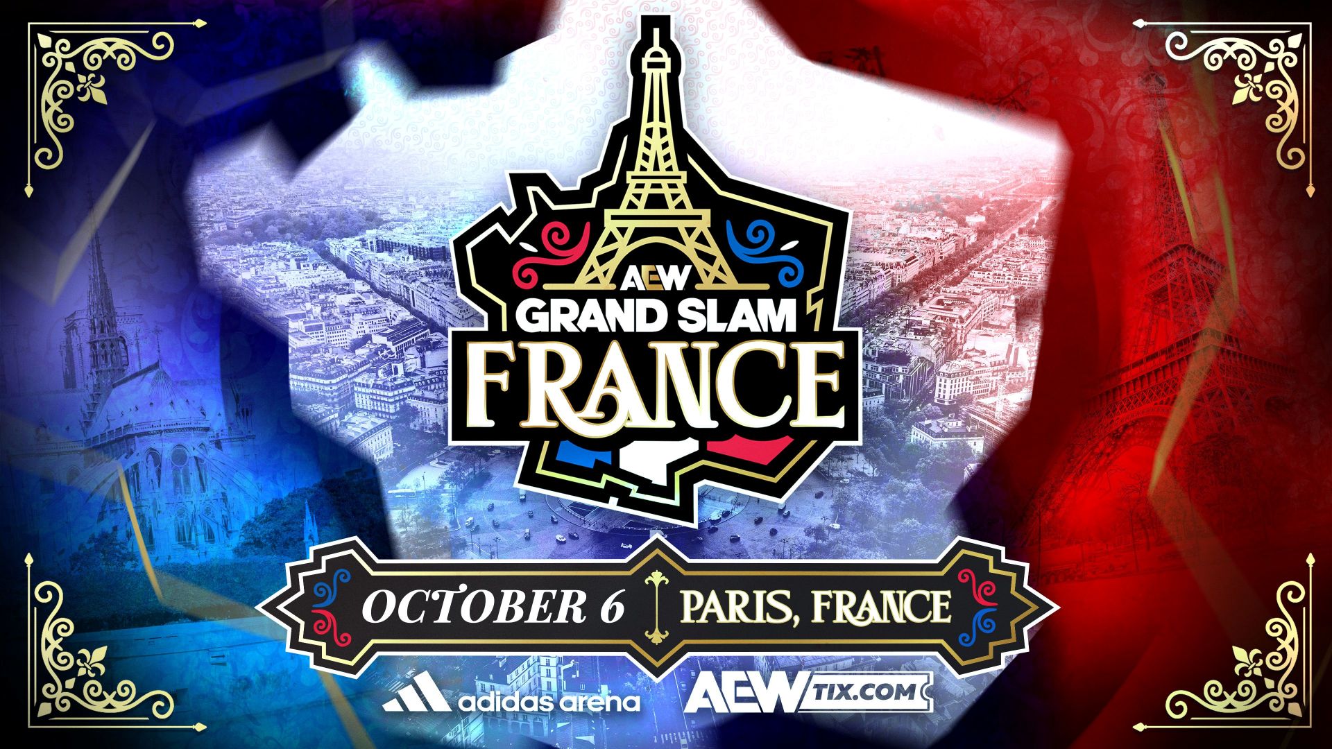 AEW Announces Paris Debut For Grand Slam France