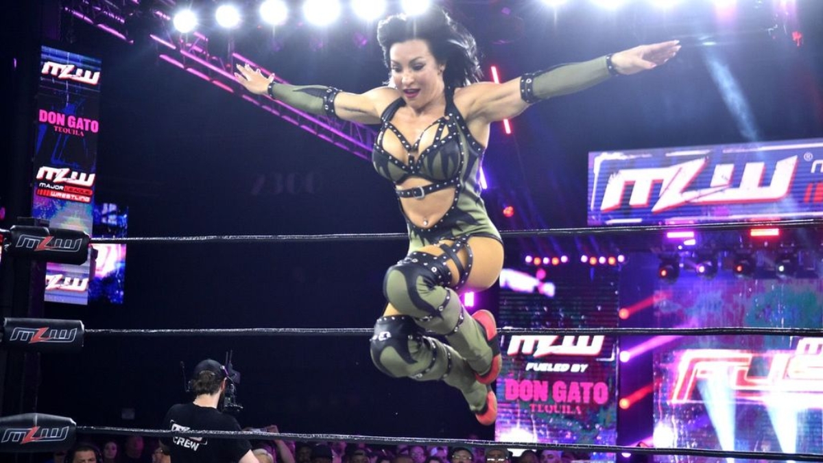 Lady Frost during a match. Photo courtesy of MLW.